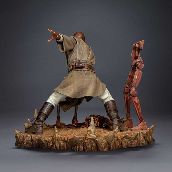 Star Wars beeldje 1/10 Art Scale Mace Windu 18 cm