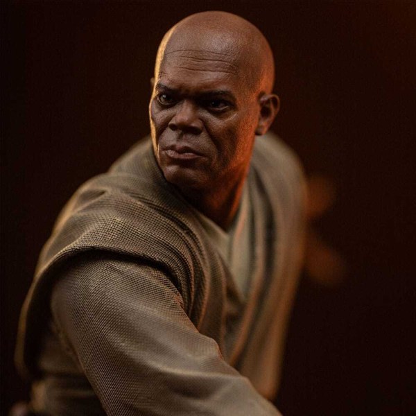 Star Wars beeldje 1/10 Art Scale Mace Windu 18 cm