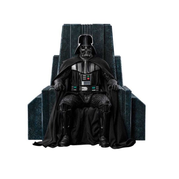 Star Wars beeldje 1/10 Art Scale Darth Vader op troon 18 cm
