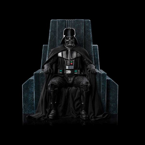 Star Wars beeldje 1/10 Art Scale Darth Vader op troon 18 cm