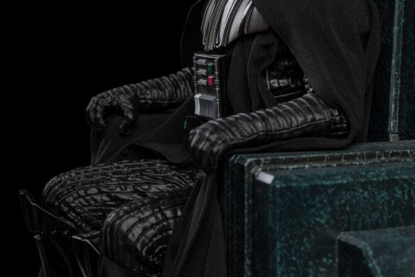 Star Wars beeldje 1/10 Art Scale Darth Vader op troon 18 cm