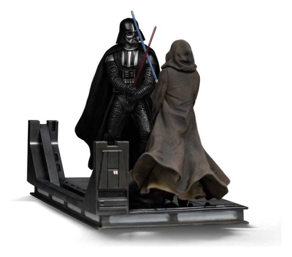 Star Wars -beeldje 1/10 Deluxe Art Scale Darth Vader Vs Obi-Wan Kenobi (CCXP Exclusive 2025) 24 cm
