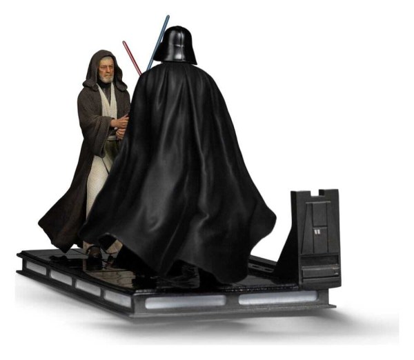 Star Wars -beeldje 1/10 Deluxe Art Scale Darth Vader Vs Obi-Wan Kenobi (CCXP Exclusive 2025) 24 cm