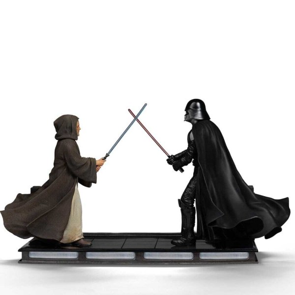 Star Wars -beeldje 1/10 Deluxe Art Scale Darth Vader Vs Obi-Wan Kenobi (CCXP Exclusive 2025) 24 cm