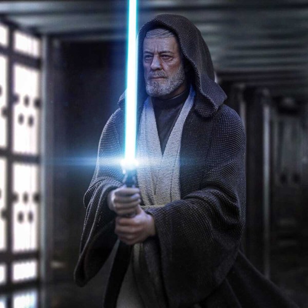 Star Wars -beeldje 1/10 Deluxe Art Scale Darth Vader Vs Obi-Wan Kenobi (CCXP Exclusive 2025) 24 cm