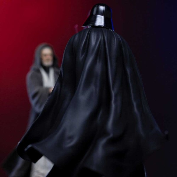Star Wars -beeldje 1/10 Deluxe Art Scale Darth Vader Vs Obi-Wan Kenobi (CCXP Exclusive 2025) 24 cm