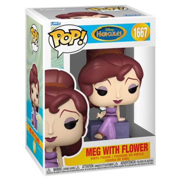 FUNKO POP! 1667 Meg met bloem - Disney Pop Hercules 25e editie