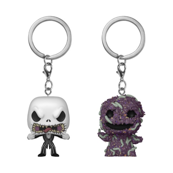 Pocket Pop sleutelhangerset (2 stuks) Jack & Oogie Boogie - Disney Nightmare Before Christmas
