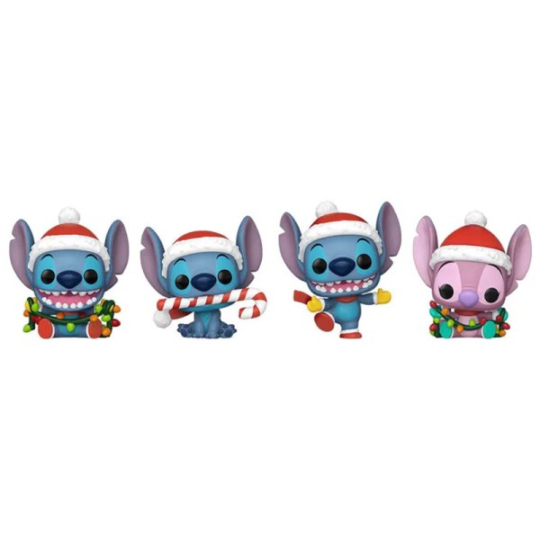 Pocket Pop Stitch Holiday 4-Pack Kerstmis - Disney Lilo & Stitch