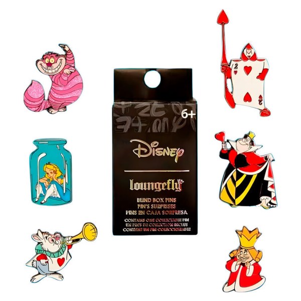 ALICE IN WONDERLAND MYSTERIE BOX SPELD - DISNEY LOUNGEFLY