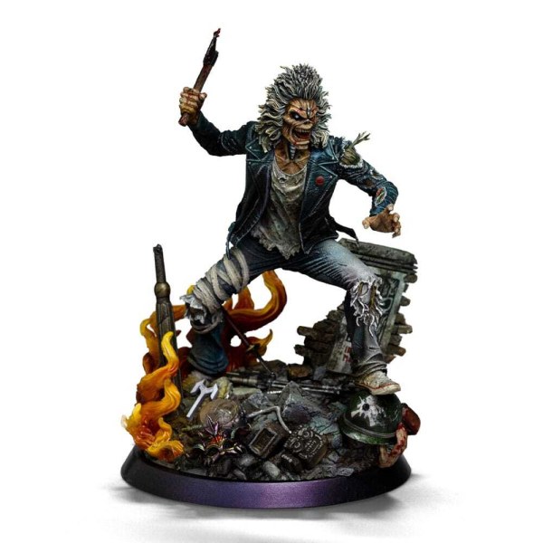 Eddie Art Scale 22 cm - Iron Studios Iron Maiden 50-jarig jubileum