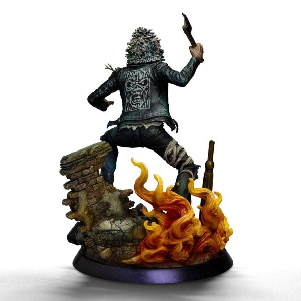 Eddie Art Scale 22 cm - Iron Studios Iron Maiden 50-jarig jubileum