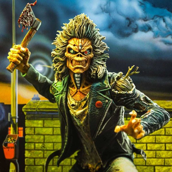 Eddie Art Scale 22 cm - Iron Studios Iron Maiden 50-jarig jubileum