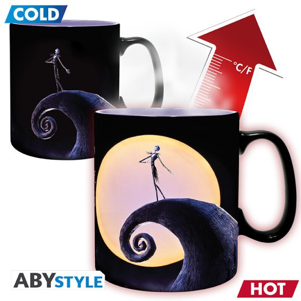 JACK & MAAN BEKER MET WARMTEVERANDERING - DISNEY NIGHTMARE BEFORE CHRISTMAS