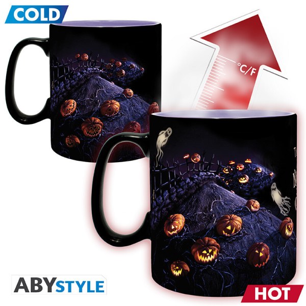 JACK & MAAN BEKER MET WARMTEVERANDERING - DISNEY NIGHTMARE BEFORE CHRISTMAS