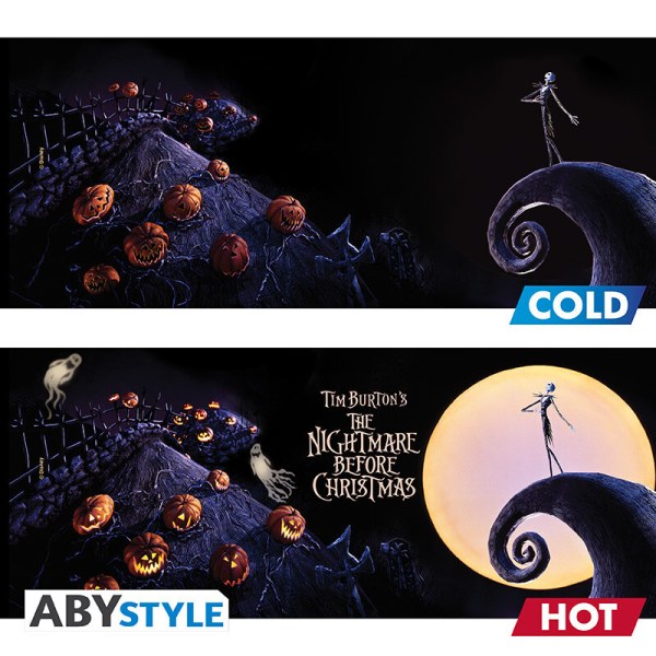 JACK & MAAN BEKER MET WARMTEVERANDERING - DISNEY NIGHTMARE BEFORE CHRISTMAS