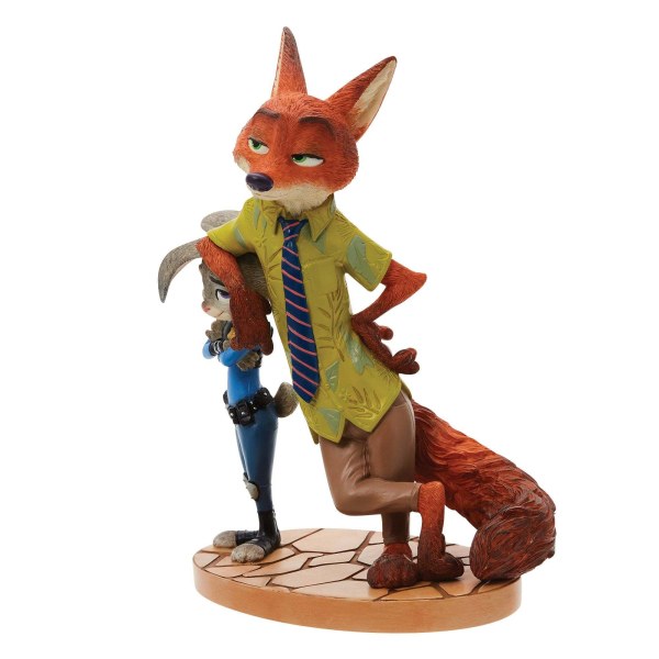 Nick Wilde & Judy Hopps beeldje – Zootopia - Disney Showcase collectie