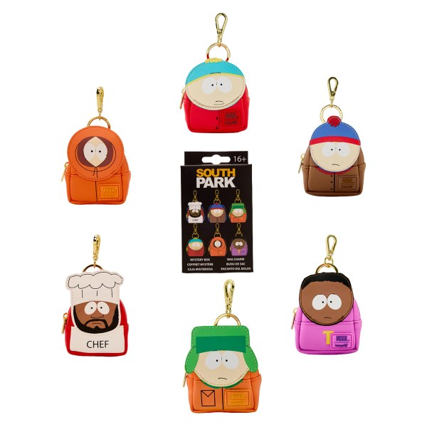South Park Mysterie Mini Rugzak Sleutelhanger - Loungefly Paramount