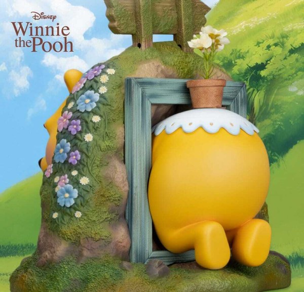 Disney Master Craft Winnie de Pooh & Knorretje beeldje 33 cm