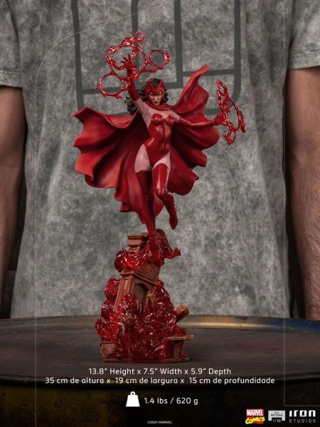 Marvel Comics beeldje 1/10 BDS Art Scale Scarlet Witch 35 cm