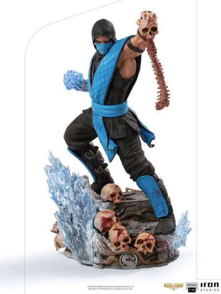 Mortal Kombat beeldje 1/10 Art Scale Sub-Zero 23 cm