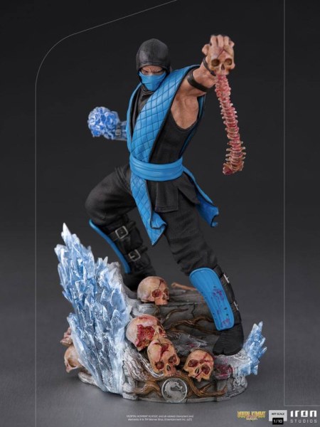 Mortal Kombat beeldje 1/10 Art Scale Sub-Zero 23 cm