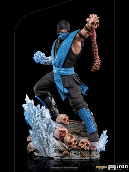 Mortal Kombat beeldje 1/10 Art Scale Sub-Zero 23 cm