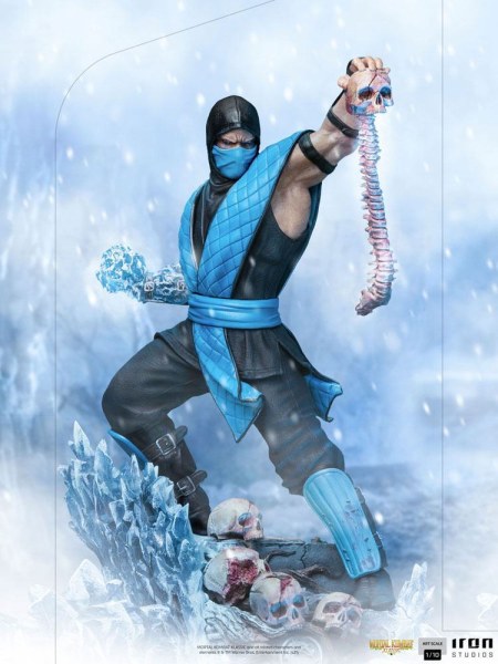 Mortal Kombat beeldje 1/10 Art Scale Sub-Zero 23 cm