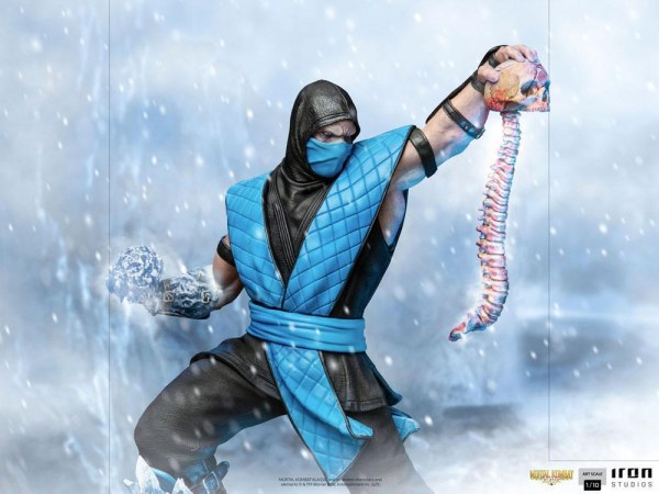 Mortal Kombat beeldje 1/10 Art Scale Sub-Zero 23 cm