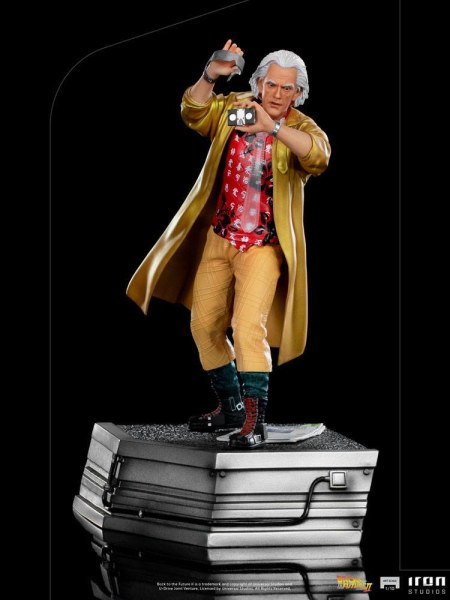Back to the Future Part II 1/10 Art Scale Doc Brown beeldje 25 cm