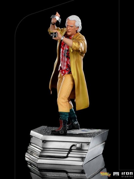 Back to the Future Part II 1/10 Art Scale Doc Brown beeldje 25 cm