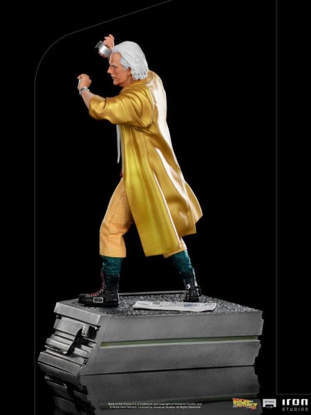 Back to the Future Part II 1/10 Art Scale Doc Brown beeldje 25 cm