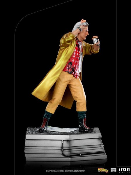 Back to the Future Part II 1/10 Art Scale Doc Brown beeldje 25 cm