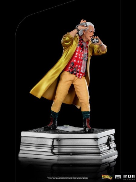 Back to the Future Part II 1/10 Art Scale Doc Brown beeldje 25 cm