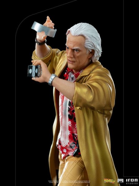 Back to the Future Part II 1/10 Art Scale Doc Brown beeldje 25 cm