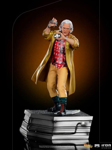Back to the Future Part II 1/10 Art Scale Doc Brown beeldje 25 cm