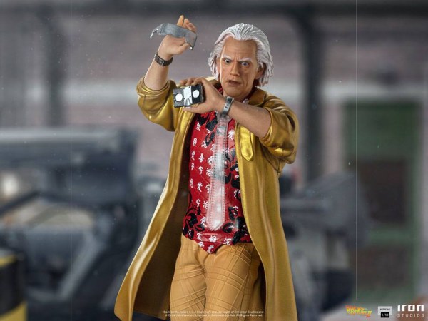 Back to the Future Part II 1/10 Art Scale Doc Brown beeldje 25 cm