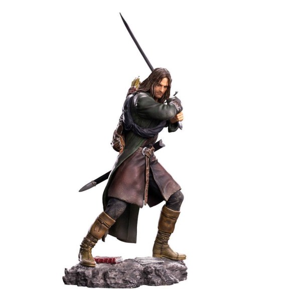 Het Lord of the Rings-beeldje op schaal 1/10 van BDS Art Scale, Aragorn, 24 cm.