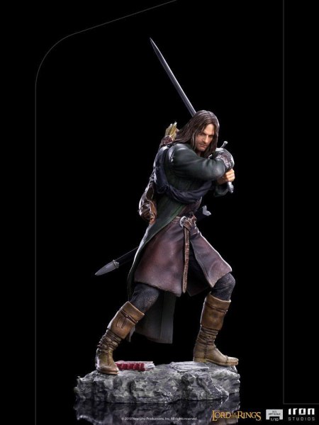 Het Lord of the Rings-beeldje op schaal 1/10 van BDS Art Scale, Aragorn, 24 cm.