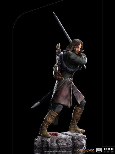Het Lord of the Rings-beeldje op schaal 1/10 van BDS Art Scale, Aragorn, 24 cm.