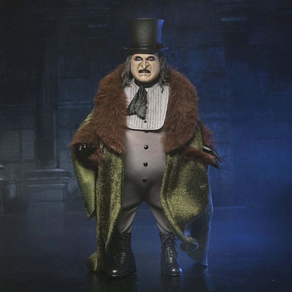 ACTIEFIGUUR IN KLEDING: DE PINGUÏN - NECA BATMAN RETURNS