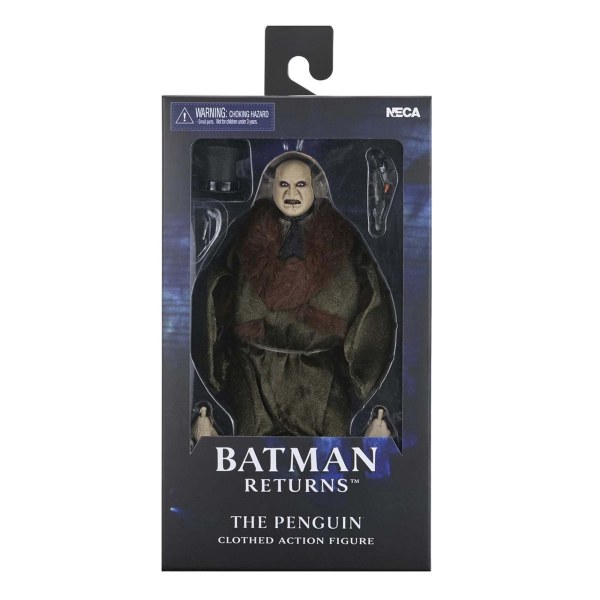 ACTIEFIGUUR IN KLEDING: DE PINGUÏN - NECA BATMAN RETURNS