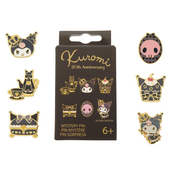 Mysterie Blind Box – Emaille speld – Hello Kitty Kuromi 20e jubileum