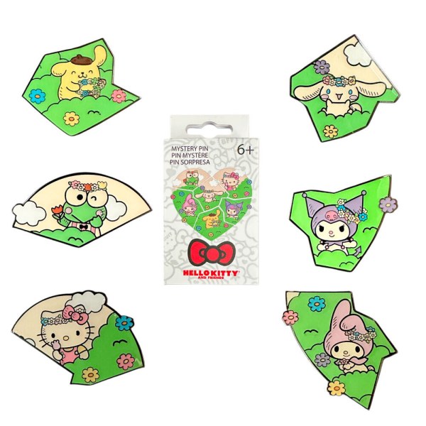 Mysterie - Loungefly emaille speld - Hello Kitty en vrienden