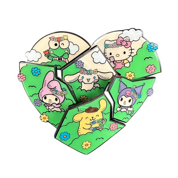 Mysterie - Loungefly emaille speld - Hello Kitty en vrienden