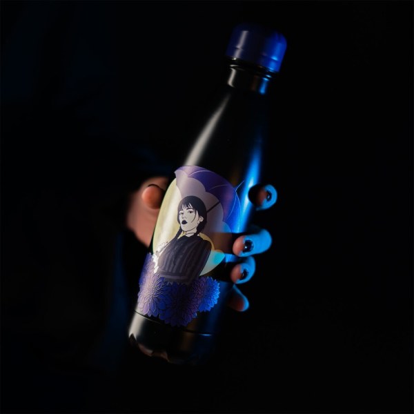 Geïsoleerde metalen fles van 500 ml voor warme en koude dranken - Wednesday