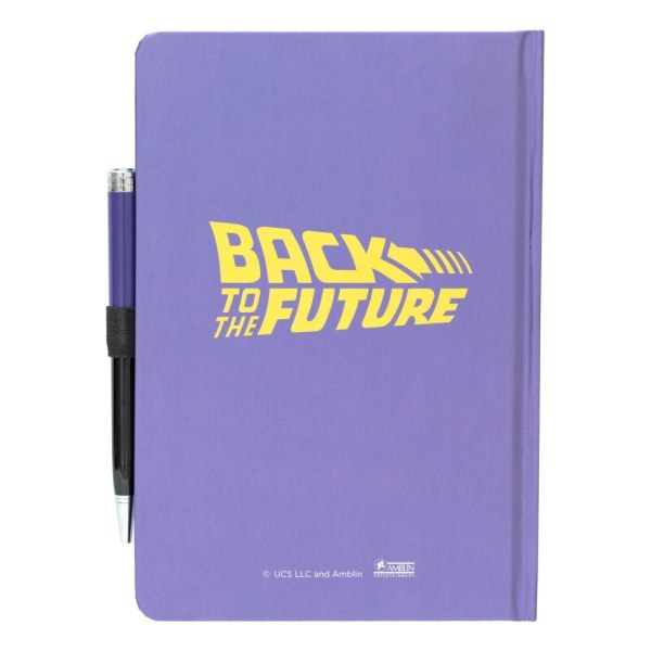 Premium A5 notitieboek met projectorpen - Back to the Future
