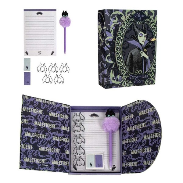 Disney Schurken - 4-delige schrijfset - Maleficent