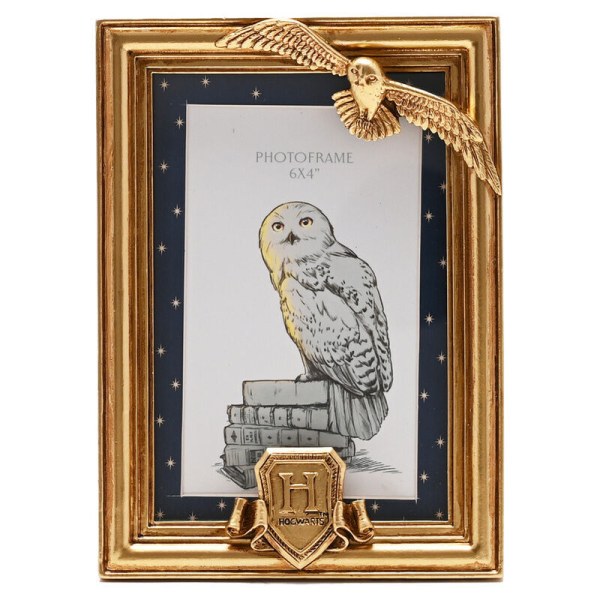 Gouden fotolijst met Hedwig motief - Harry Potter