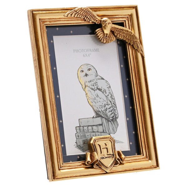 Gouden fotolijst met Hedwig motief - Harry Potter